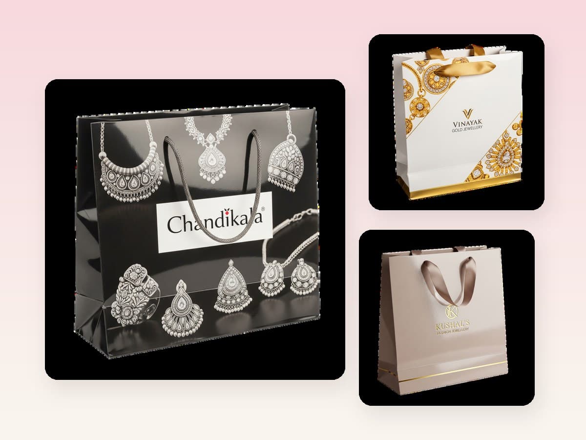 Jewellery Bags manufactured by Kyara Pakaging