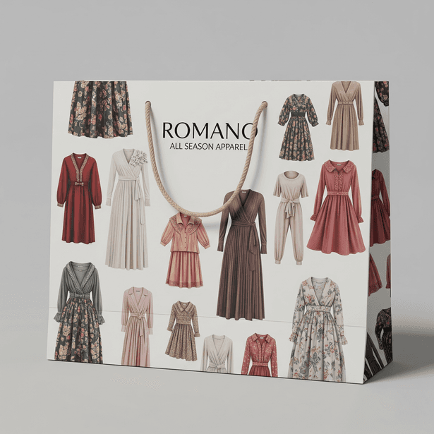 Romance Garment Bag — manufactured by Krish Paper Bag